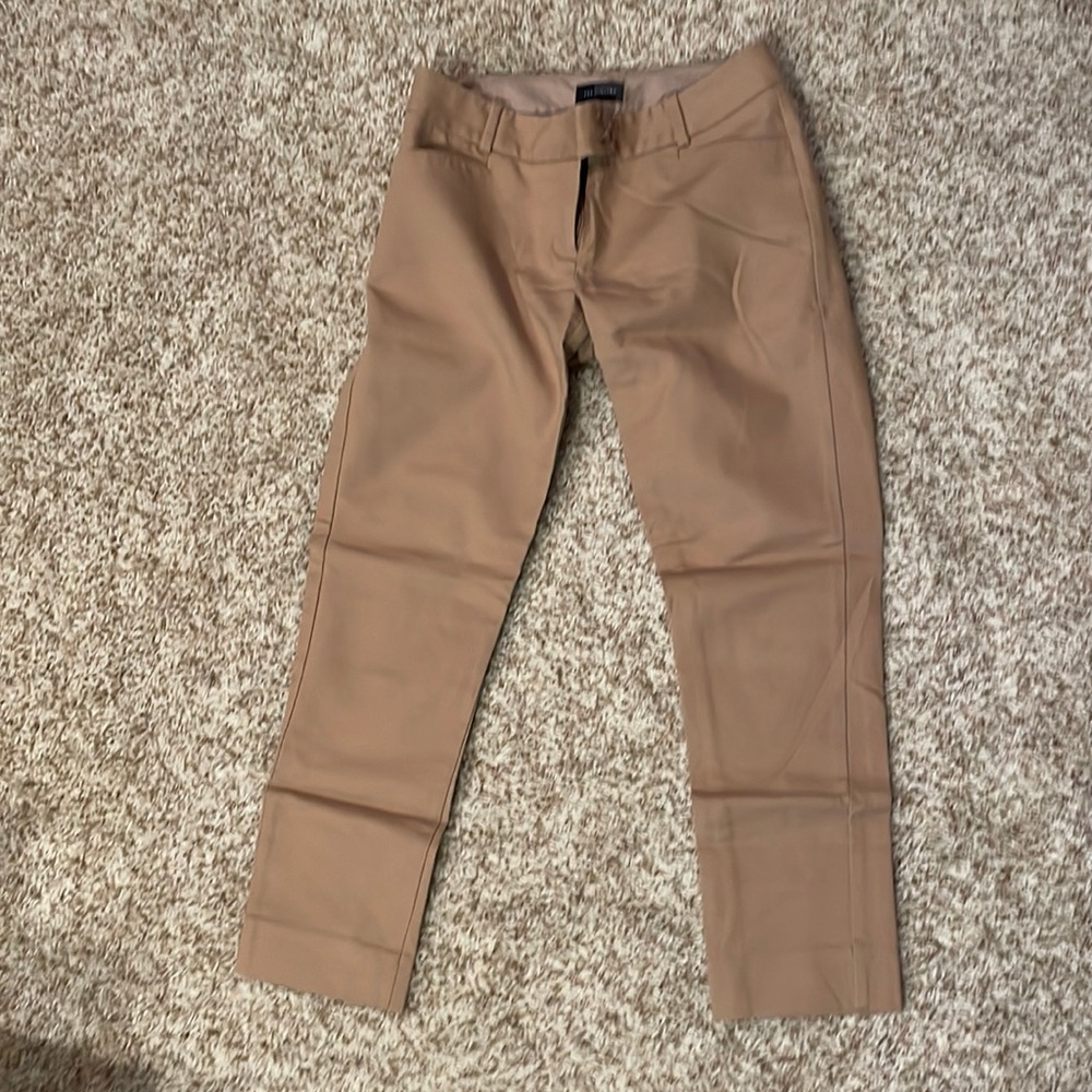 The Limited tan pants. Size 0